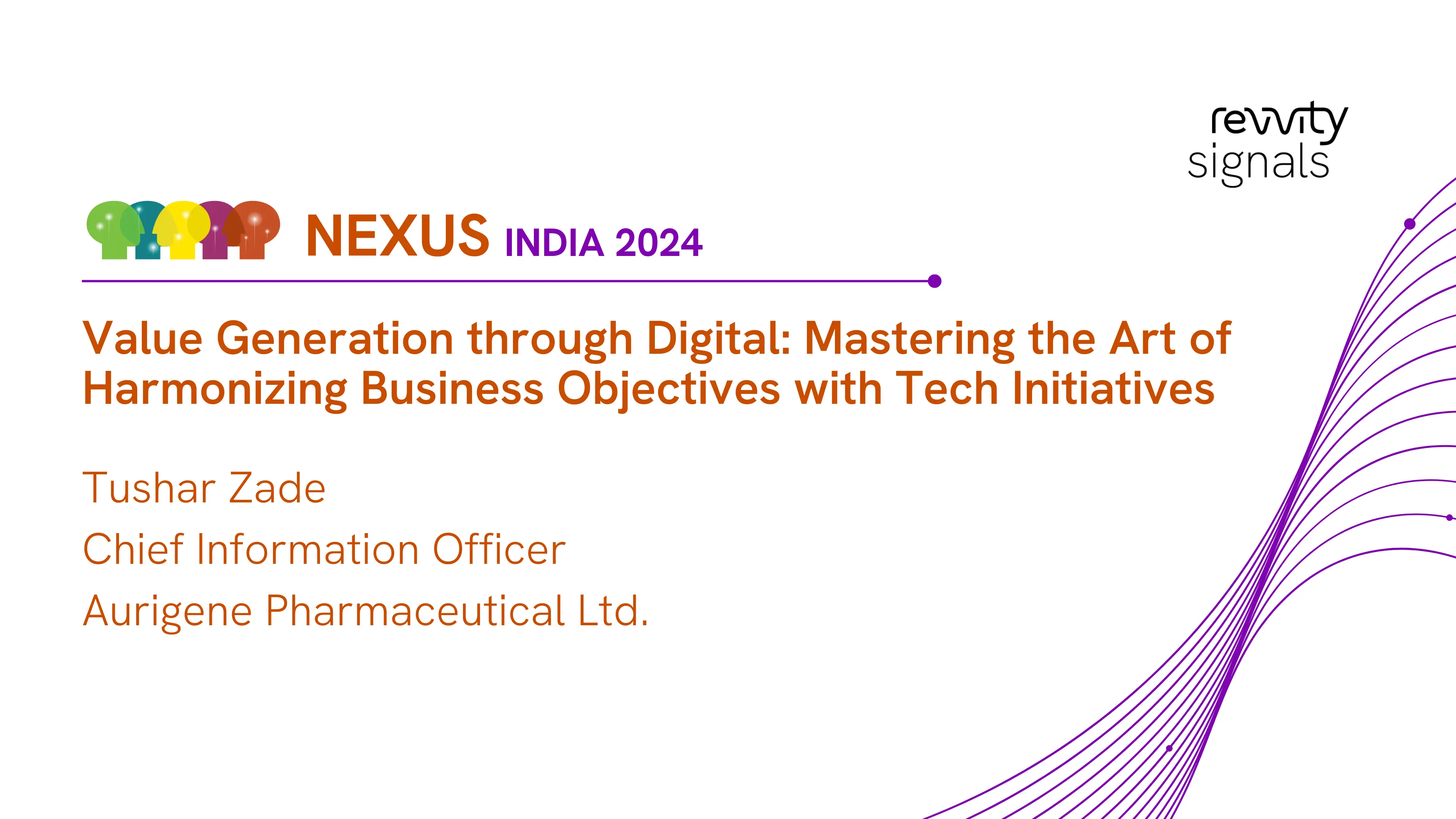 Watch Value Generation through Digital: Mastering the Art of Harmonizing Business with Tech Initiatives on Vimeo.