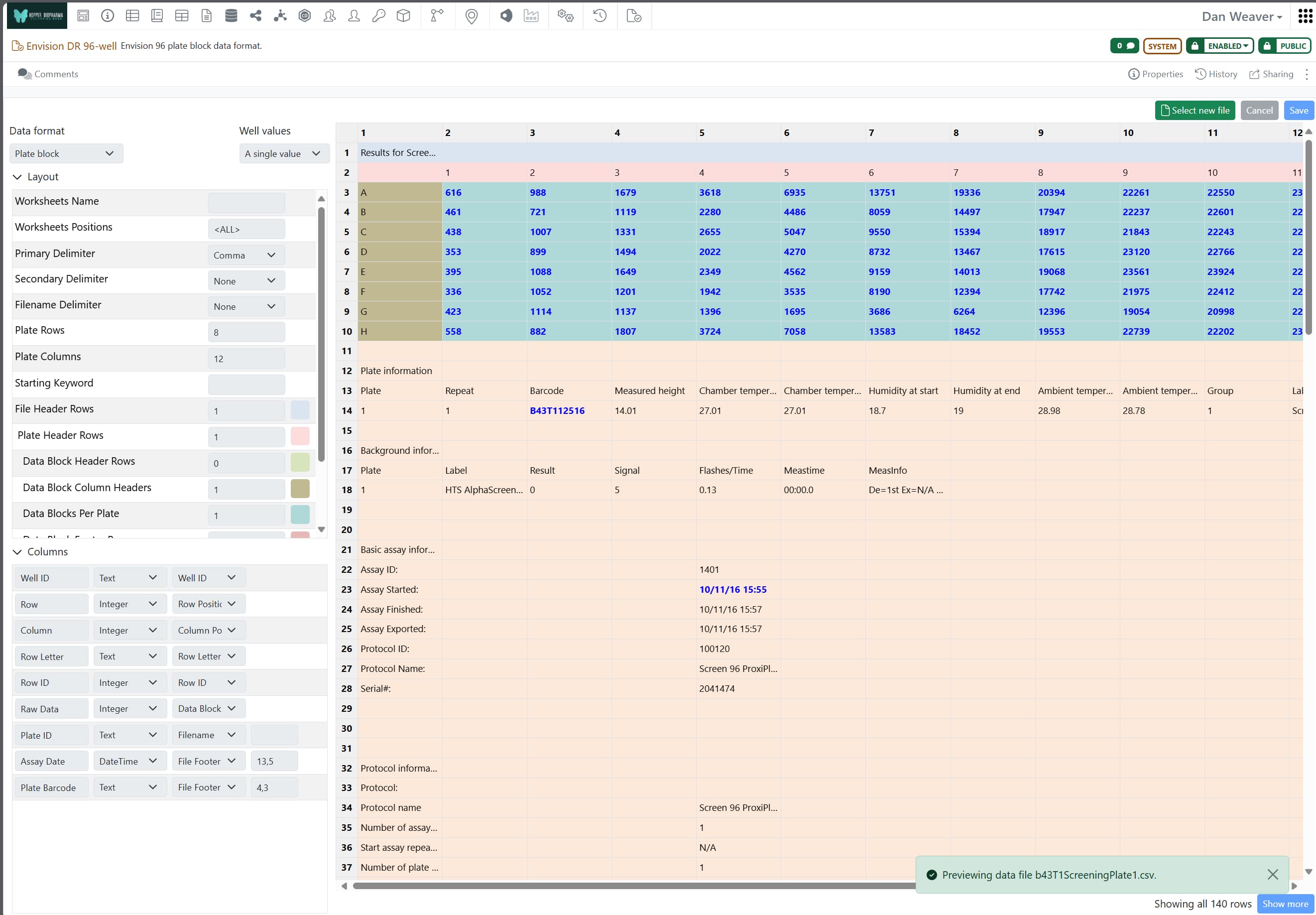 Signals One Native Analytics Data sheet Figure 4 Data Parser