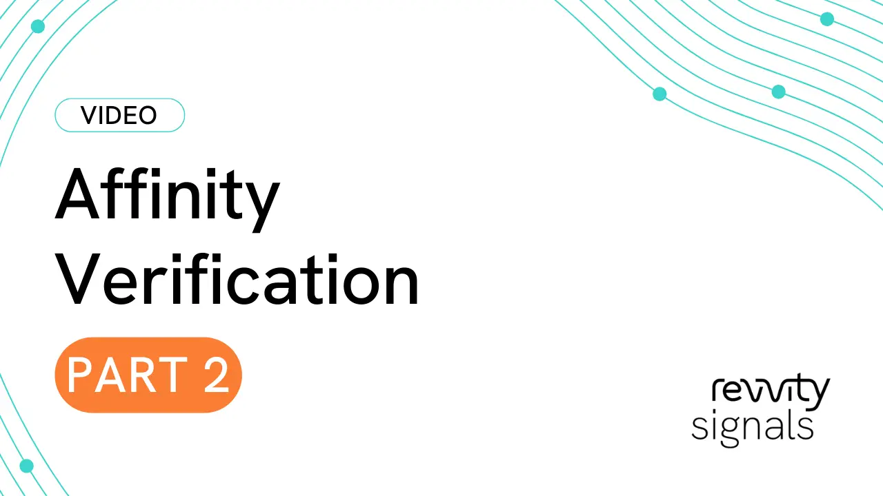 Affinity Verification Thumbnail