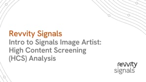 Intro to Signals Image Artist: High Content Screening (HCS) Analysis